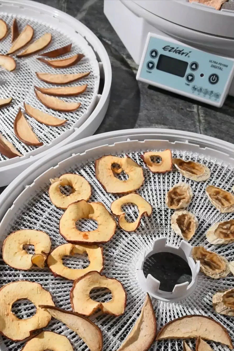 DIY Obstsnacks – Apfelringe, Bananenmünzen & Birnenscheiben