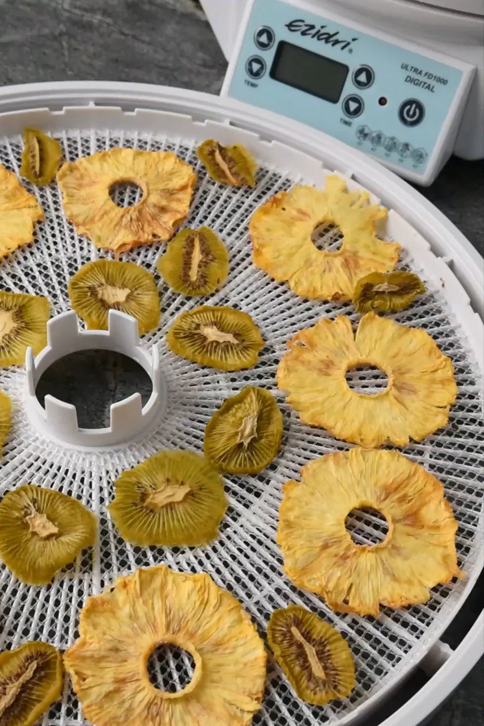 Süßes aus der Natur – Weiche Ananas- und Kiwi-Scheiben