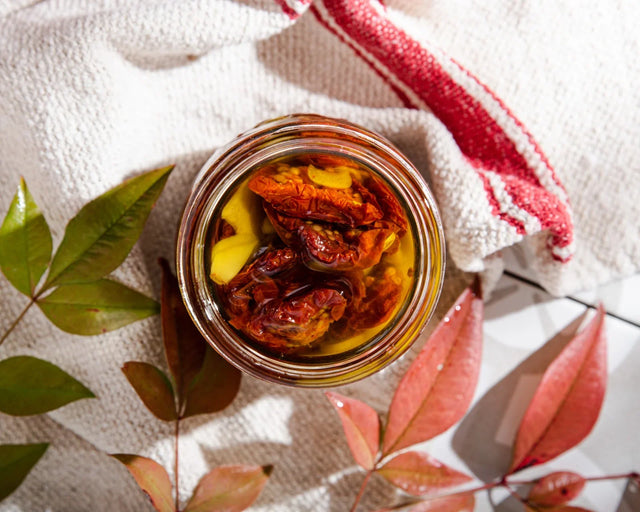 Semi-dried Tomatoes in Garlic Olive Oil